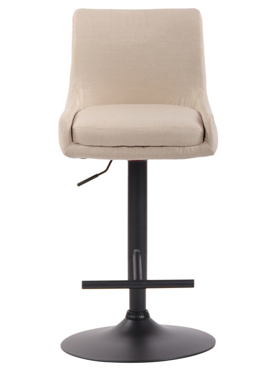 Scaun de bar tesatura club, crem