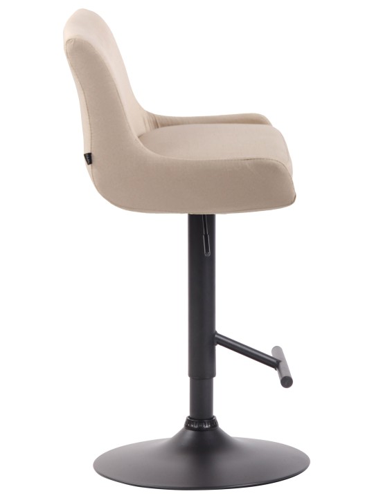 Scaun de bar tesatura club, crem