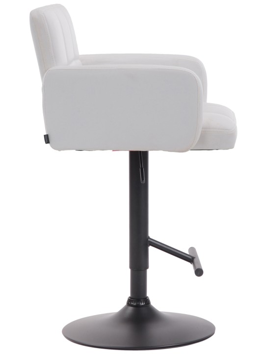 Scaun de bar Los Angeles, alb