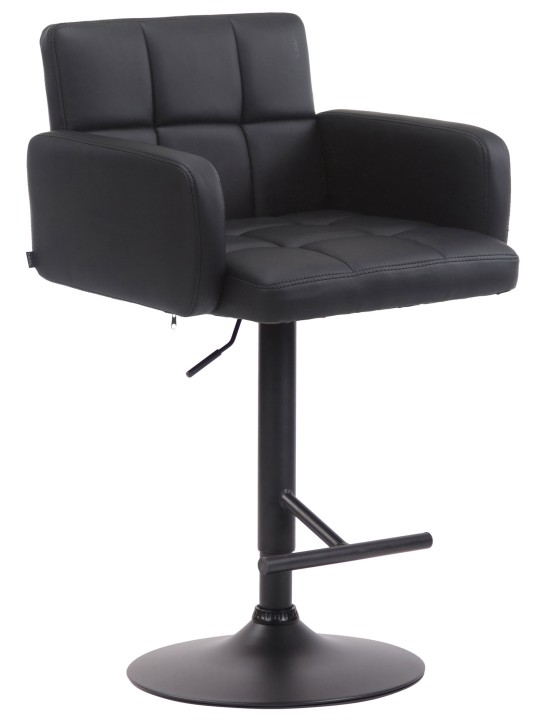 Scaun de bar Los Angeles, negru