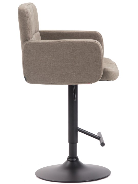Scaun de bar Los Angeles, stofa, taupe Scaun de bar Los Angeles, stofa, taupe