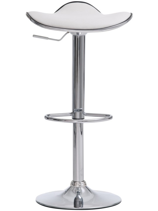 Set 2 scaune de bar Shanghai C, alb