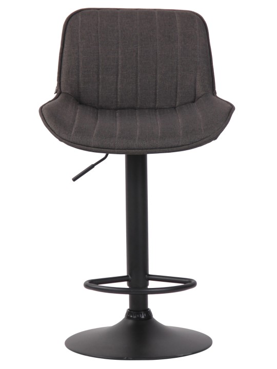 Scaun de bar tesatura Lentini, gri închis Scaun de bar tesatura Lentini, gri închis