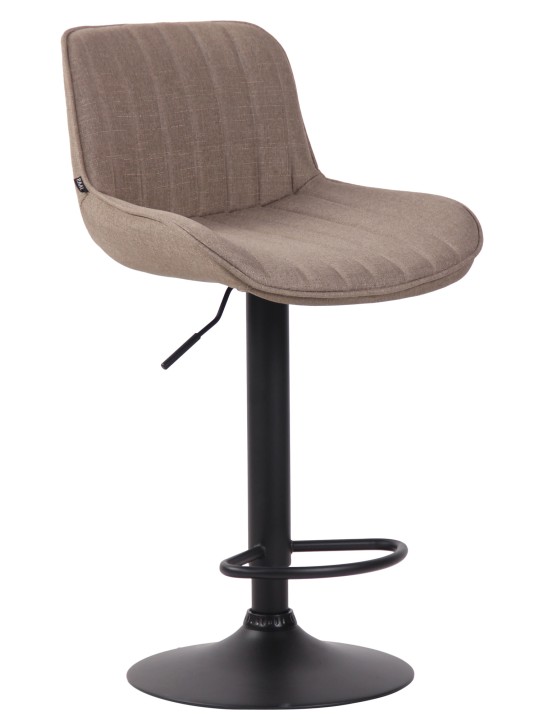 Scaun de bar tesatura Lentini, taupe