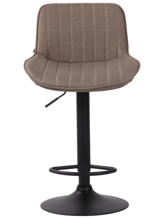 Scaun de bar tesatura Lentini, taupe