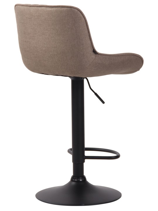 Scaun de bar tesatura Lentini, taupe