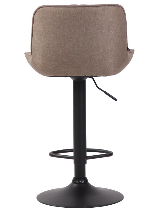 Scaun de bar tesatura Lentini, taupe