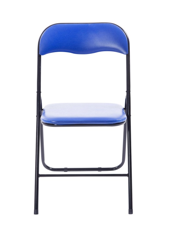 Scaun pliant Felix, albastru/negru