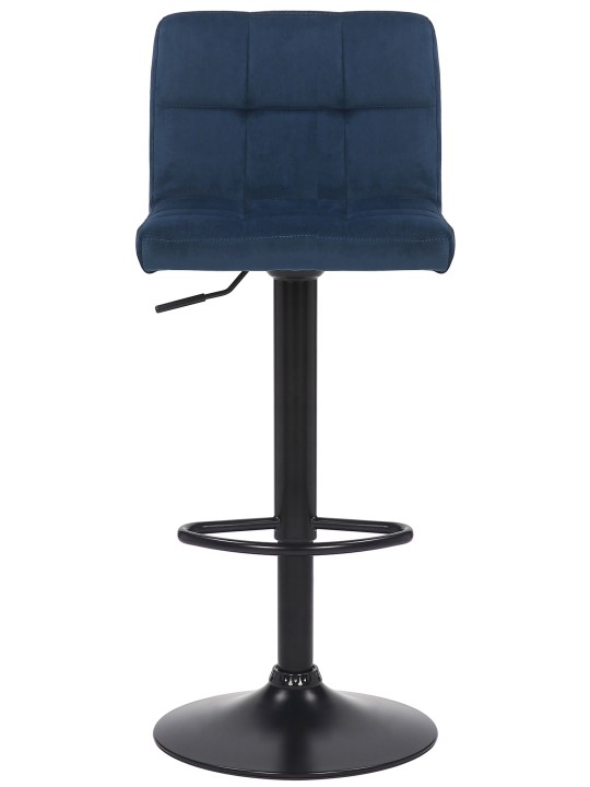 Set 2 taburete de bar Feni catifea, albastru Set 2 taburete de bar Feni catifea, albastru