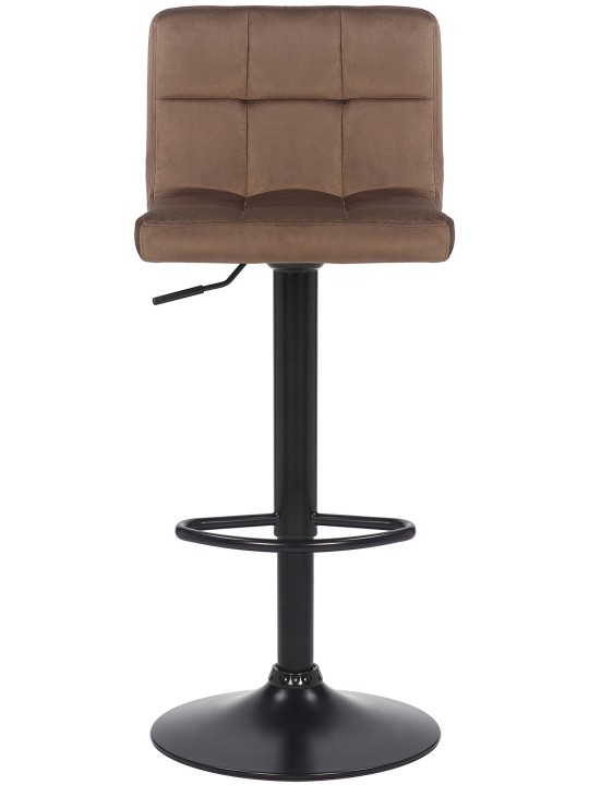 Set 2 taburete de bar Feni catifea, maro Set 2 taburete de bar Feni catifea, maro