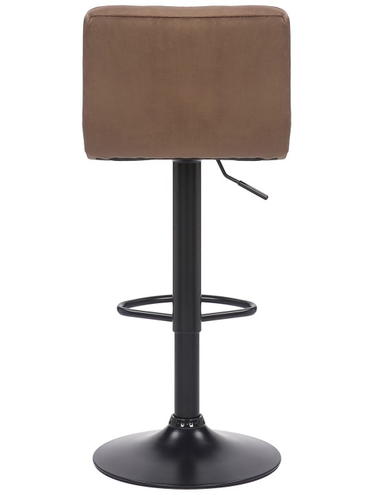 Set 2 taburete de bar Feni catifea, maro Set 2 taburete de bar Feni catifea, maro