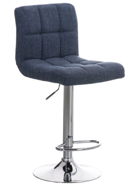 Set 2 taburete de bar Peru FABRIC C, albastru