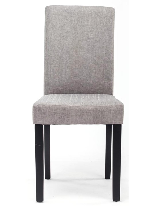 Set 2 scaune de sufragerie stofa Ina, gri deschis Set 2 scaune de sufragerie stofa Ina, gri deschis