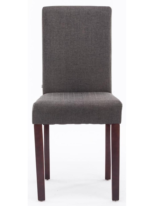 Set 2 scaune de sufragerie Ina stofa cappuccino, gri închis Set 2 scaune de sufragerie Ina stofa cappuccino, gri închis