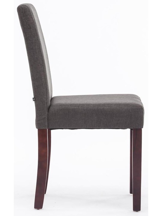 Set 2 scaune de sufragerie Ina stofa cappuccino, gri închis Set 2 scaune de sufragerie Ina stofa cappuccino, gri închis