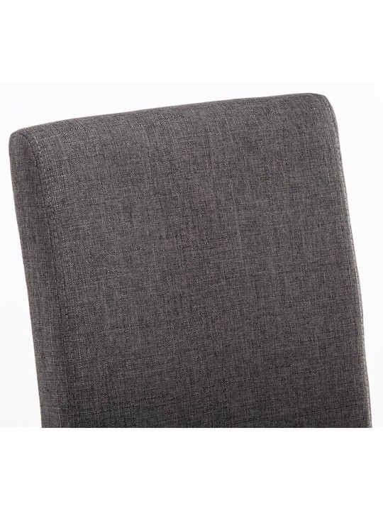 Set 2 scaune de sufragerie Ina stofa cappuccino, gri închis Set 2 scaune de sufragerie Ina stofa cappuccino, gri închis