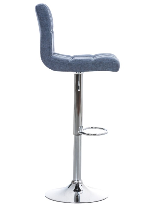 Set 2 taburete de bar Peru FABRIC C, albastru