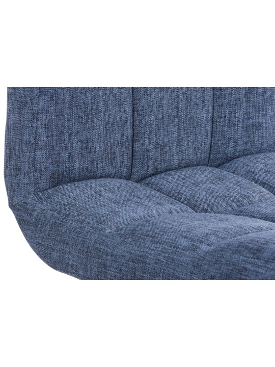 Set 2 taburete de bar Peru FABRIC C, albastru