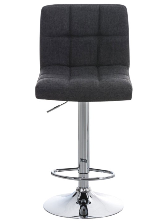 Set 2 taburete de bar Peru FABRIC C, gri închis