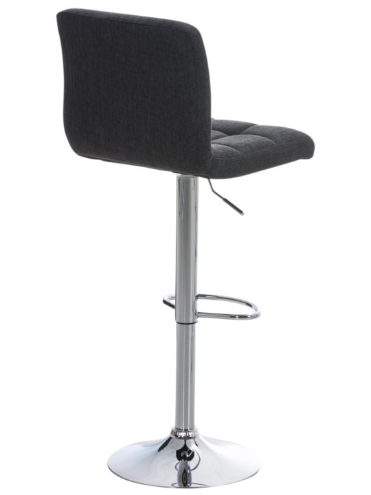 Set 2 taburete de bar Peru FABRIC C, gri închis