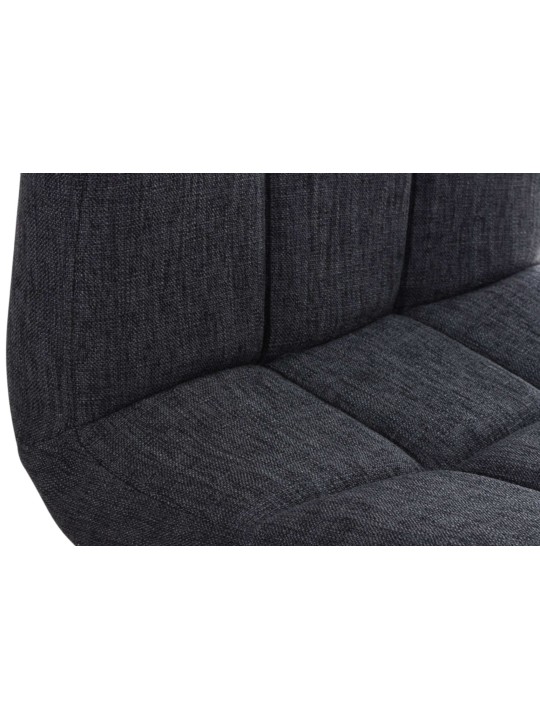 Set 2 taburete de bar Peru FABRIC C, gri închis