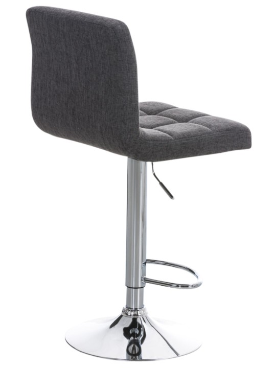 Set 2 taburete de bar Peru FABRIC C, gri deschis