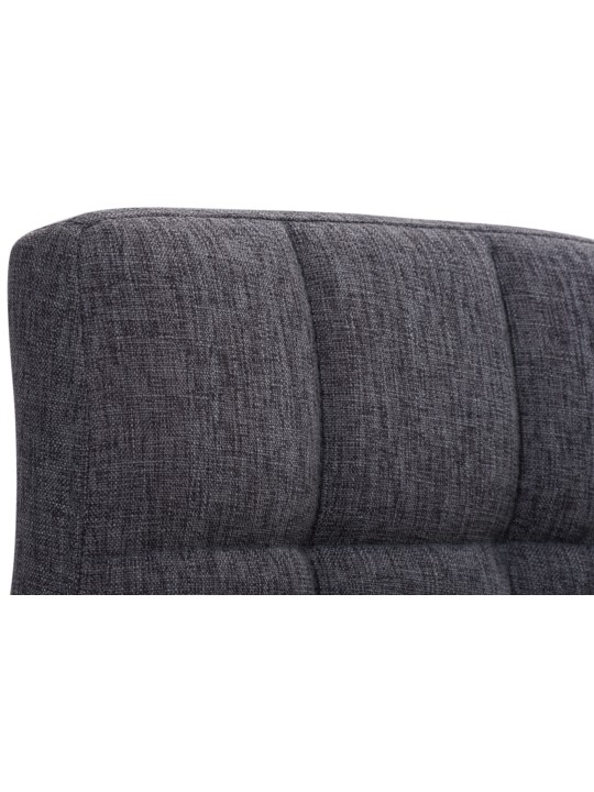 Set 2 taburete de bar Peru FABRIC C, gri deschis