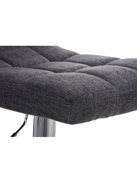 Set 2 taburete de bar Peru FABRIC C, gri deschis