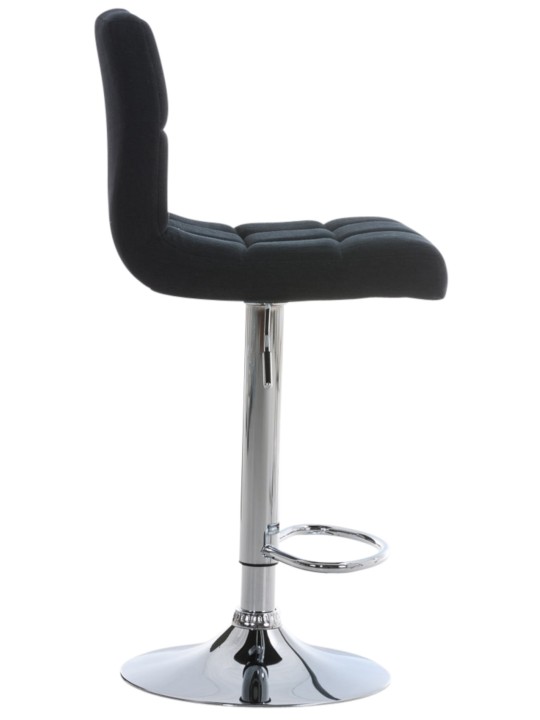 Set 2 taburete de bar Peru FABRIC C, negru