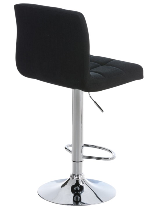 Set 2 taburete de bar Peru FABRIC C, negru