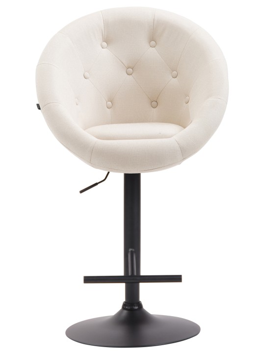 Scaun de bar tesatura London V2, crem