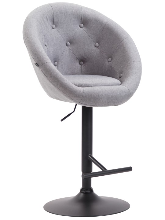 Scaun de bar tesatura London V2, gri Scaun de bar tesatura London V2, gri