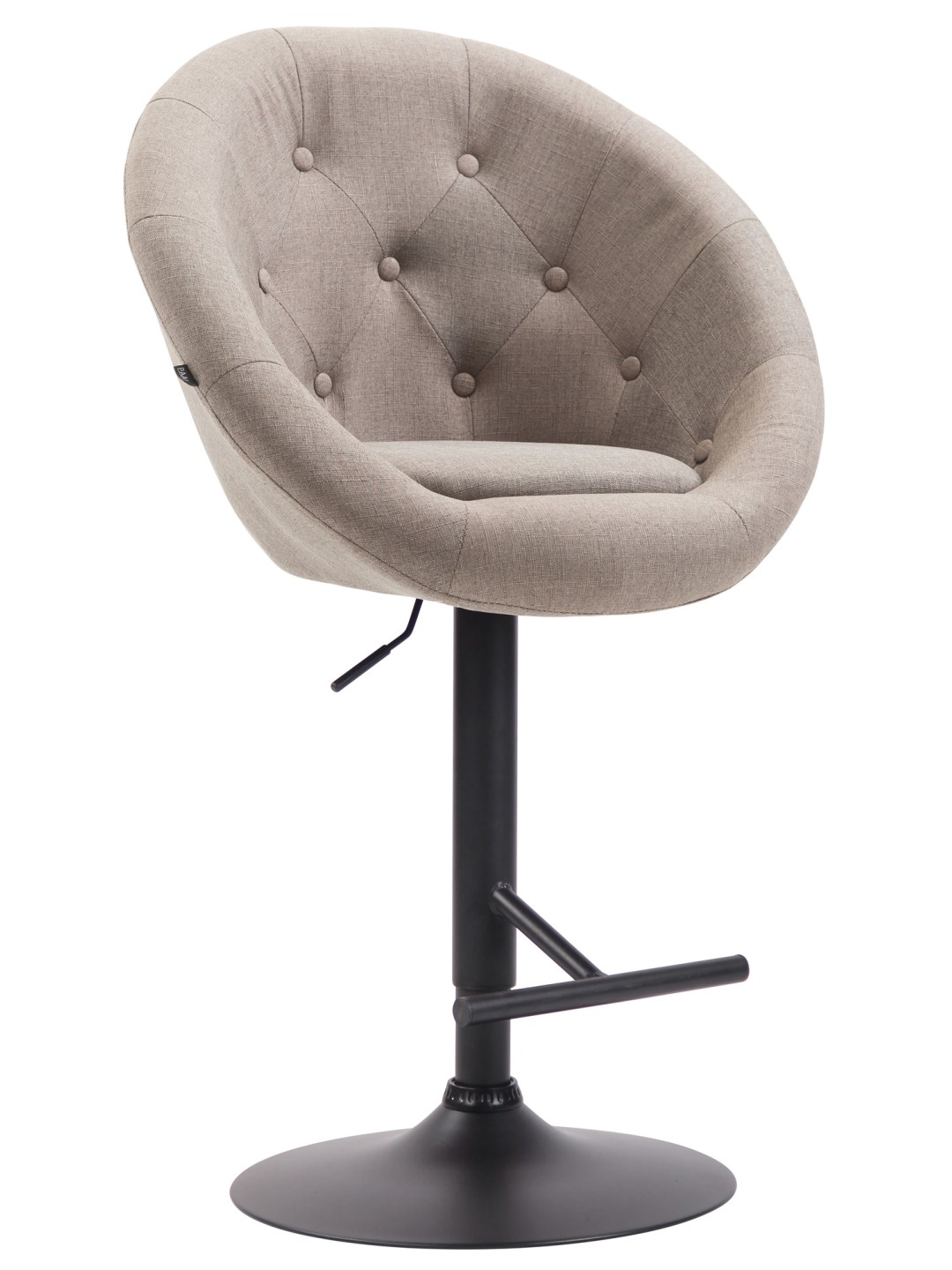 Scaun de bar tesatura London V2, taupe