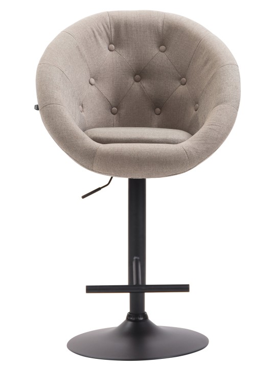 Scaun de bar tesatura London V2, taupe