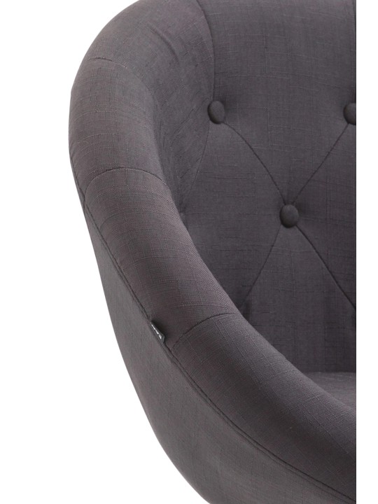 Scaun de bar tesatura London V2, gri închis