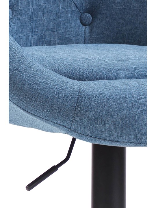 Scaun de bar tesatura London V2, albastru Scaun de bar tesatura London V2, albastru