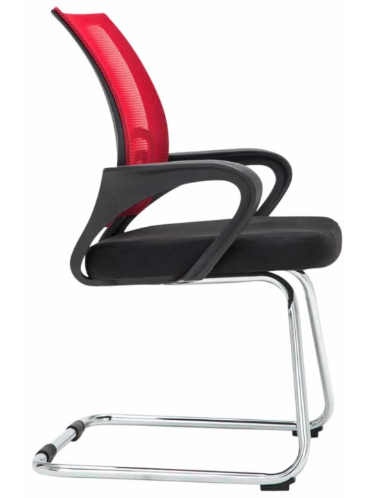 Set 2 scaune vizitator Eureka, roșu