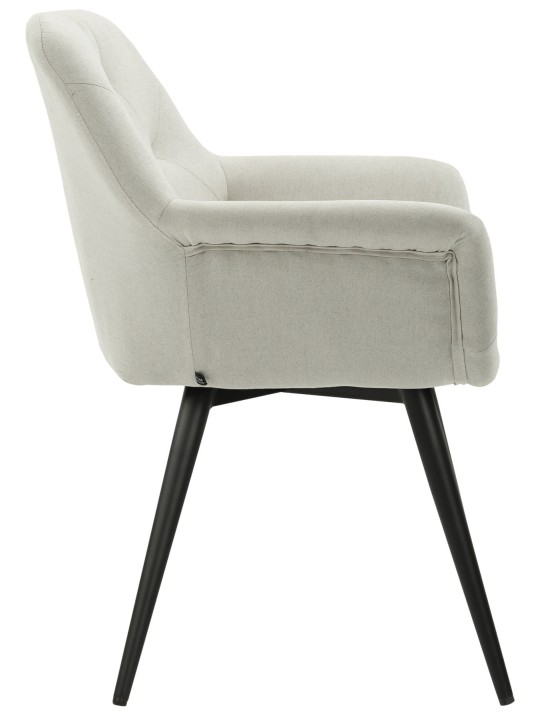 Scaun de sufragerie Langford stofa, bej