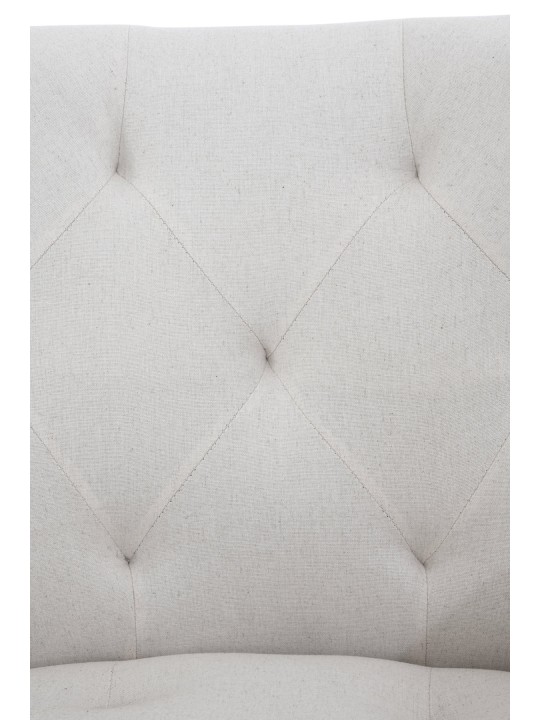 Scaun de sufragerie Langford stofa, bej