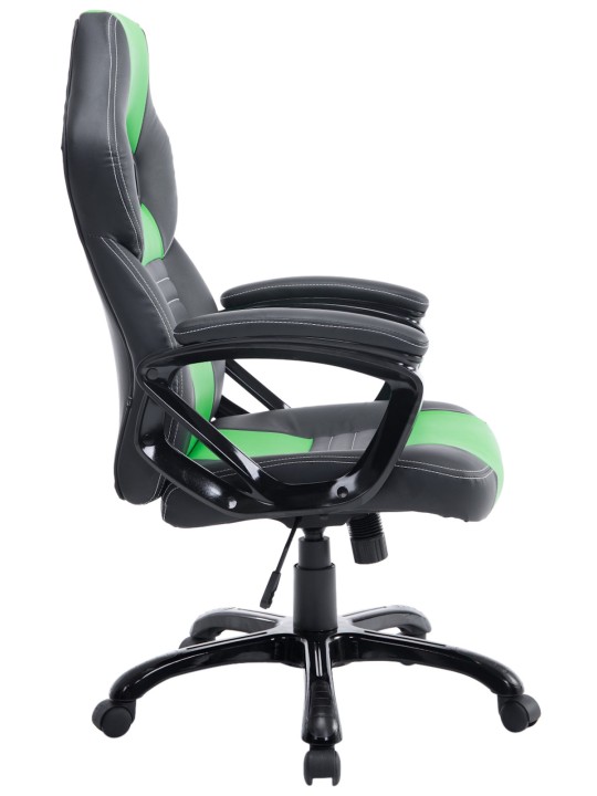 Scaun de birou Pedro, negru/verde
