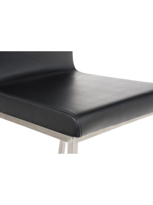 Set 2 scaune de sufragerie Colmar, negru