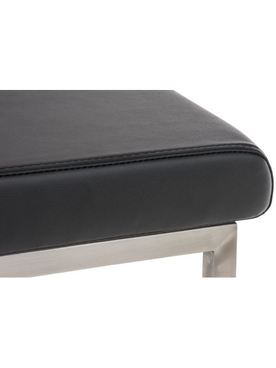 Set 2 scaune de sufragerie Colmar, negru