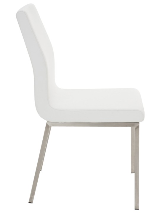 Set 2 scaune de sufragerie Colmar, alb Set 2 scaune de sufragerie Colmar, alb