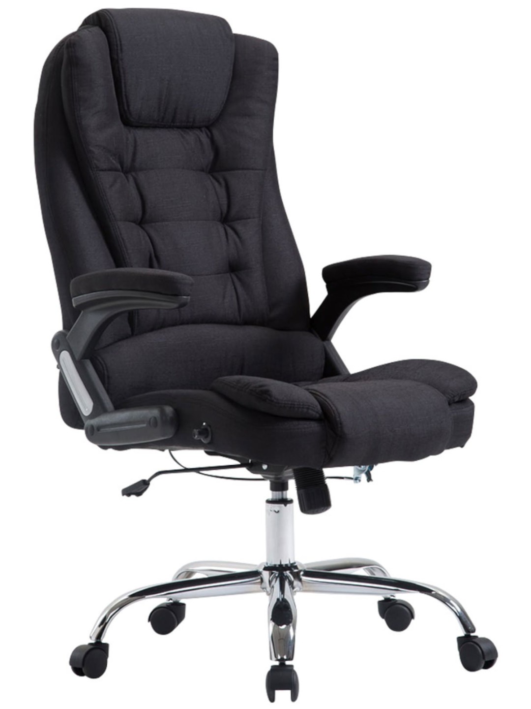 Scaun de birou stofa Thor, negru