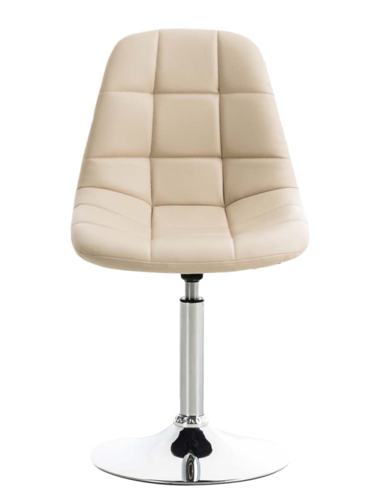 Set 2 scaune Emil imitatie piele, crem Set 2 scaune Emil imitatie piele, crem