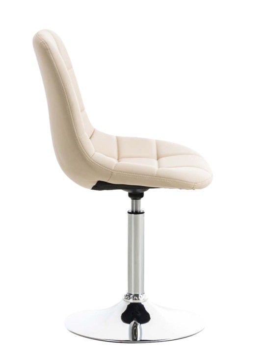 Set 2 scaune Emil imitatie piele, crem Set 2 scaune Emil imitatie piele, crem