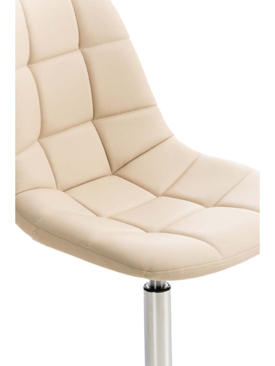 Set 2 scaune Emil imitatie piele, crem Set 2 scaune Emil imitatie piele, crem