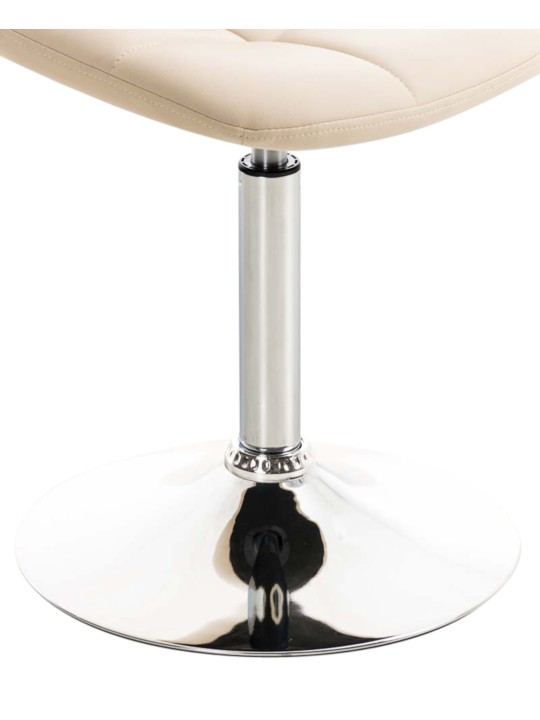 Set 2 scaune Emil imitatie piele, crem Set 2 scaune Emil imitatie piele, crem