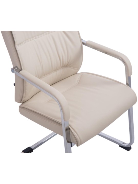 Set 2 scaune cantilever XL Anubis, crem