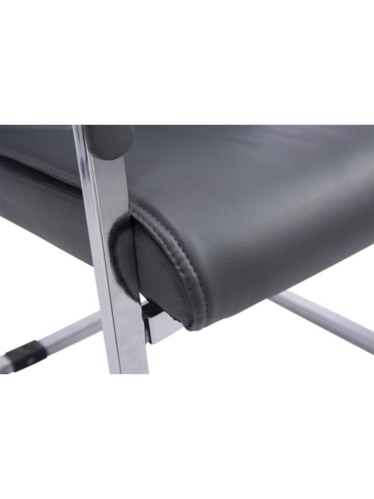 Set 2 scaune cantilever XL Anubis, gri